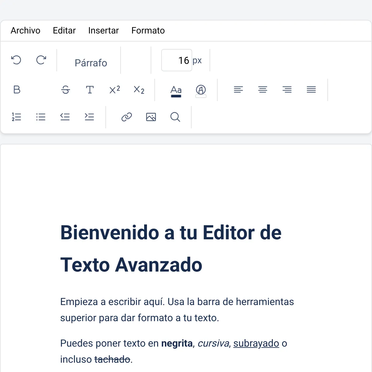 Editor de Texto Avanzado