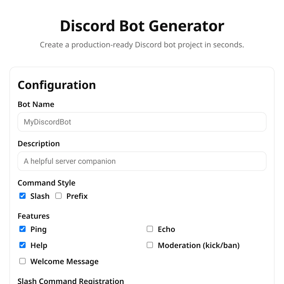 the project is loading