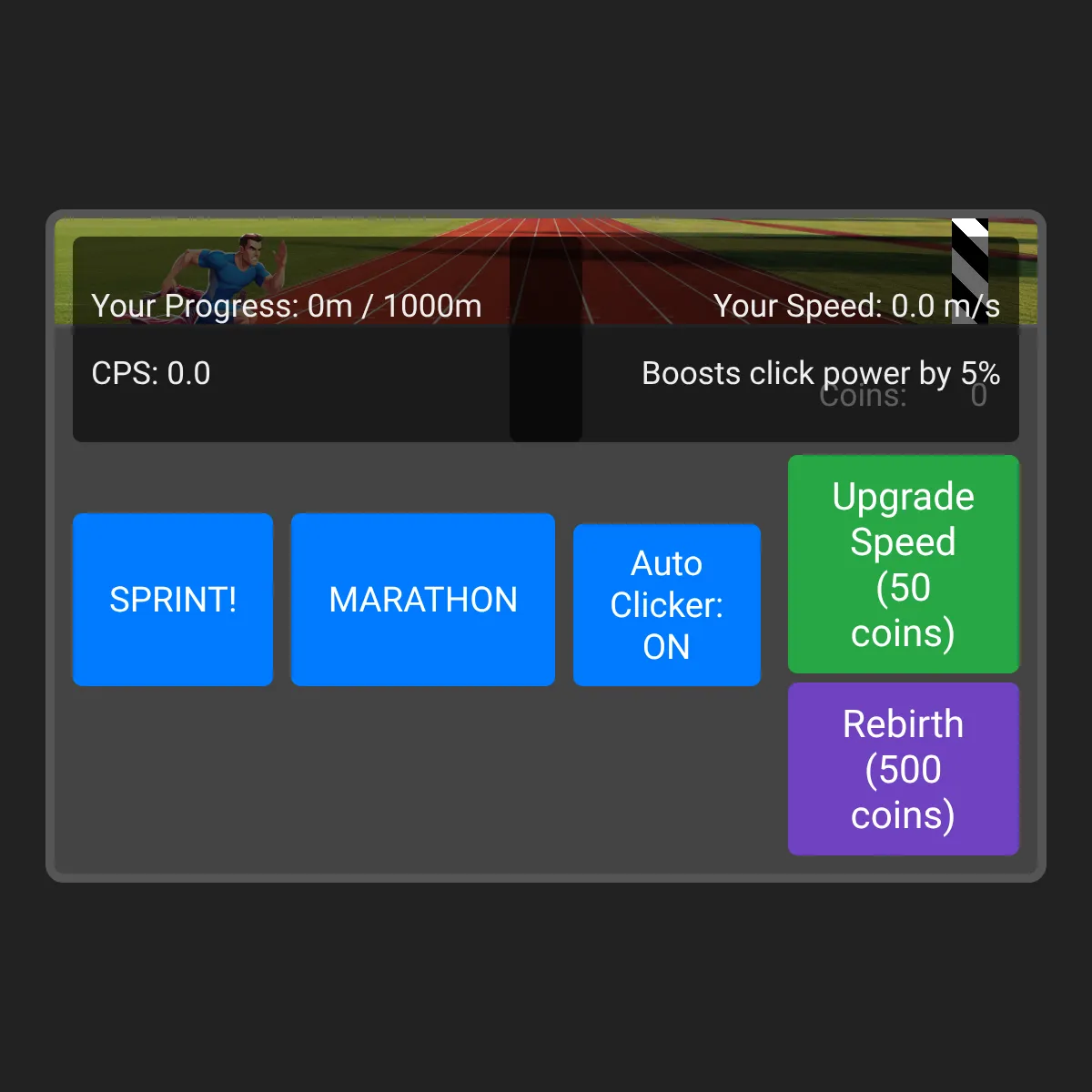 race clicking