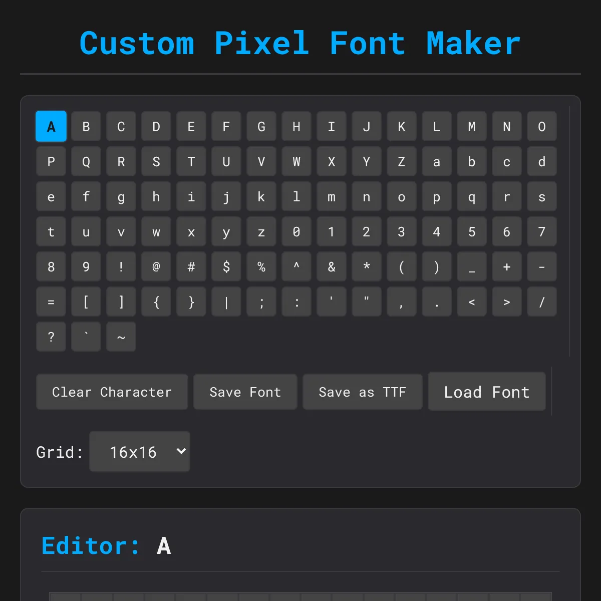 the project is loading
