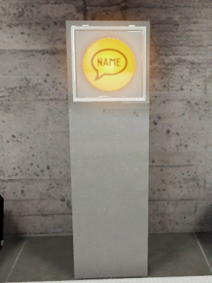 Stanley Parable name button