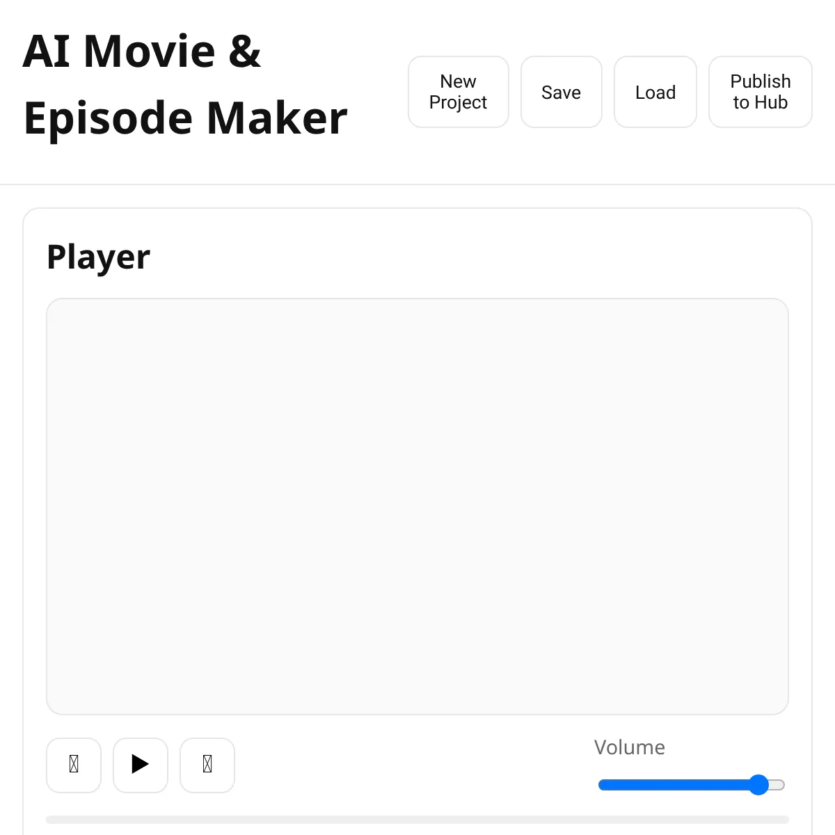 the project is loading