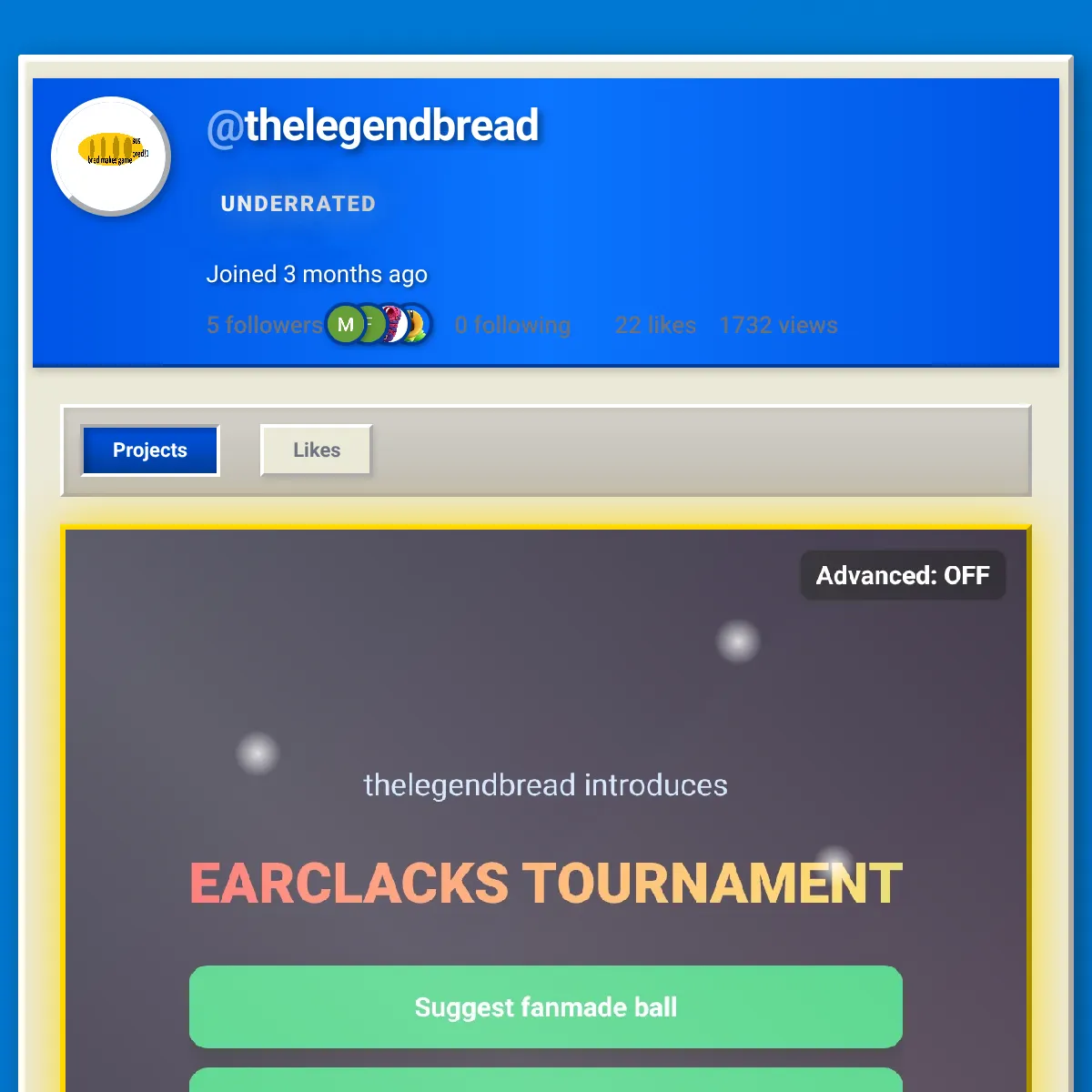 the project is loading
