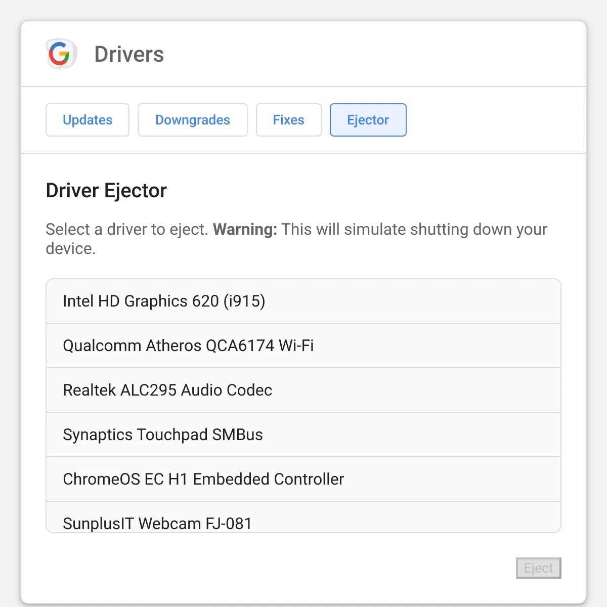 Google Drivers