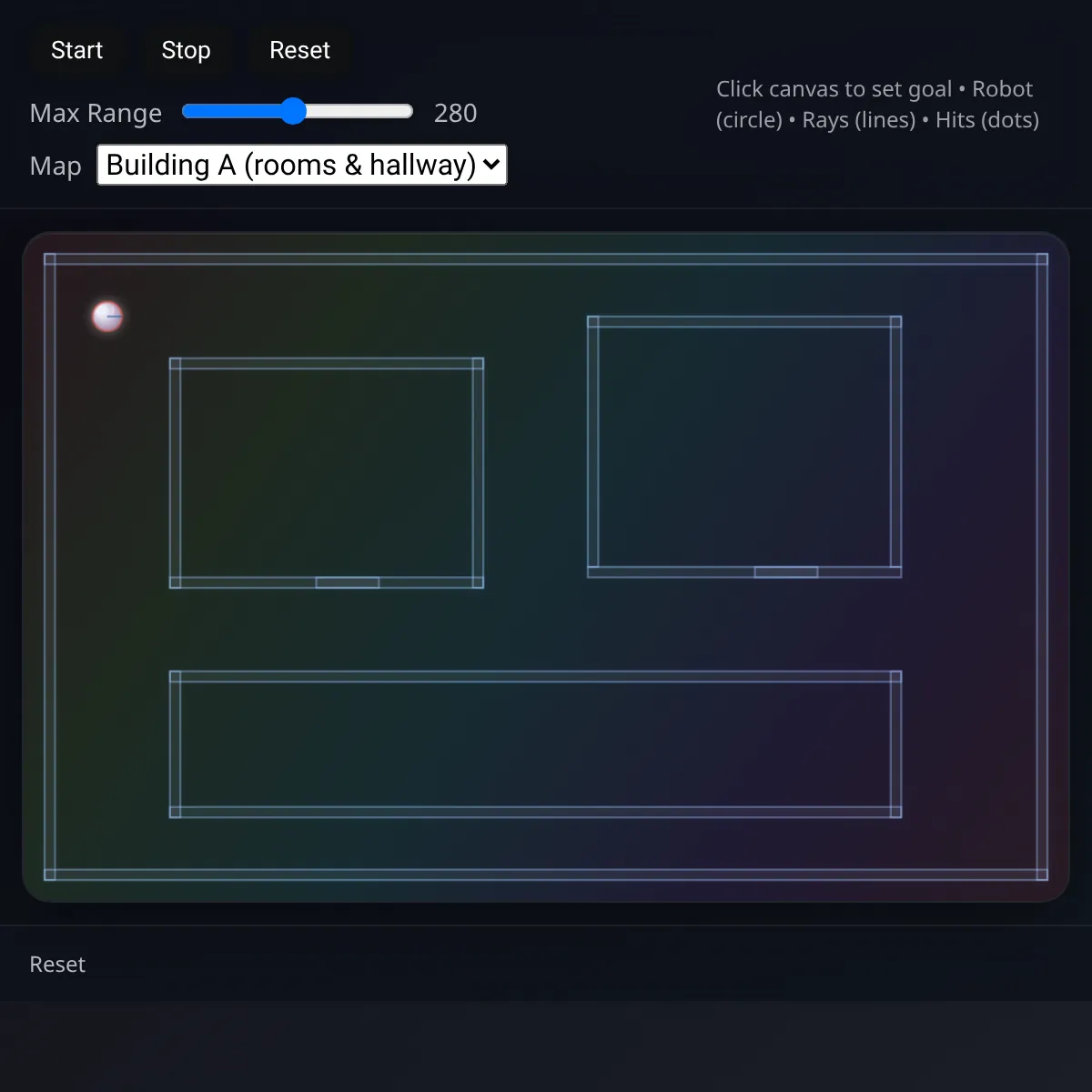 LiDAR Roomba Simulator