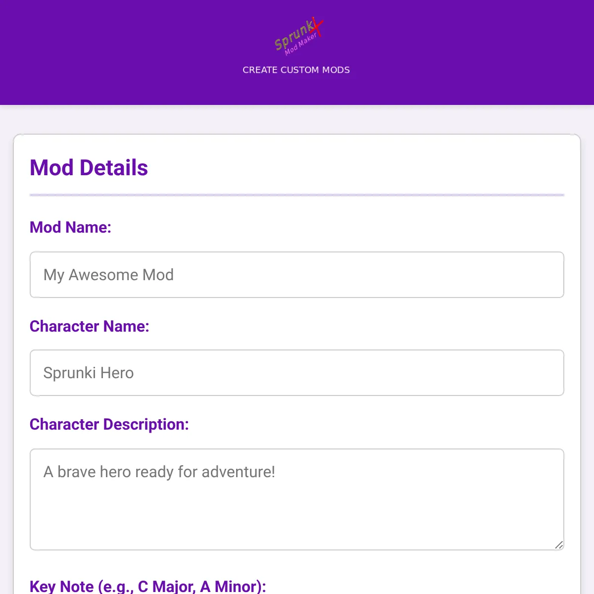 the project is loading
