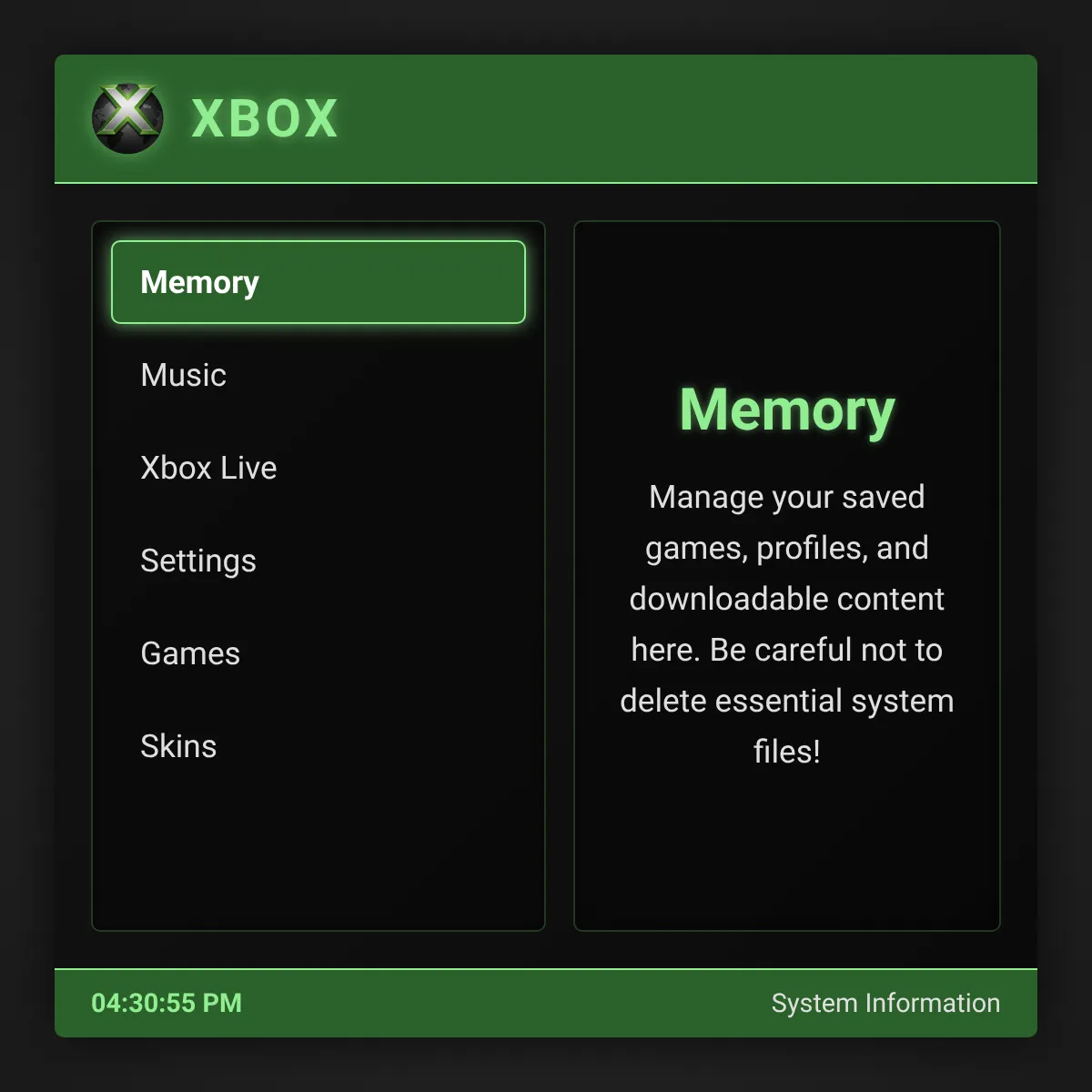 Original Xbox OS