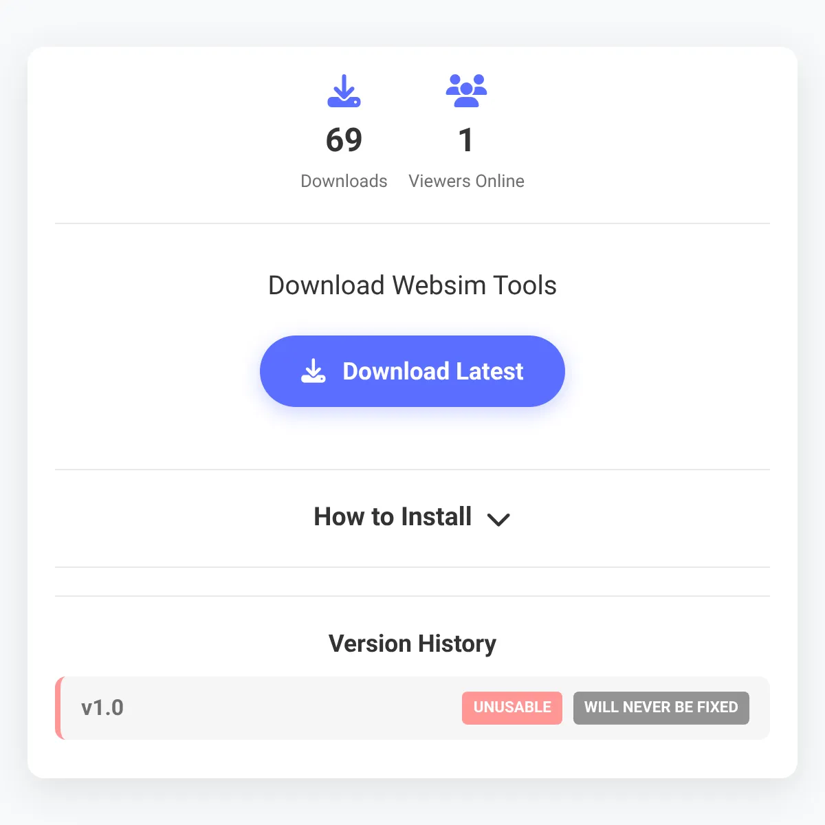 the project is loading