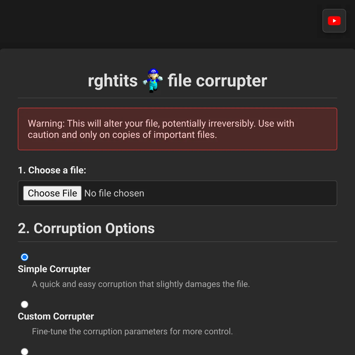 the project is loading