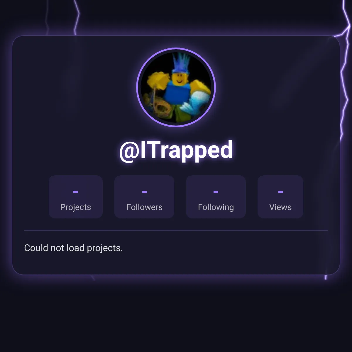 the project is loading