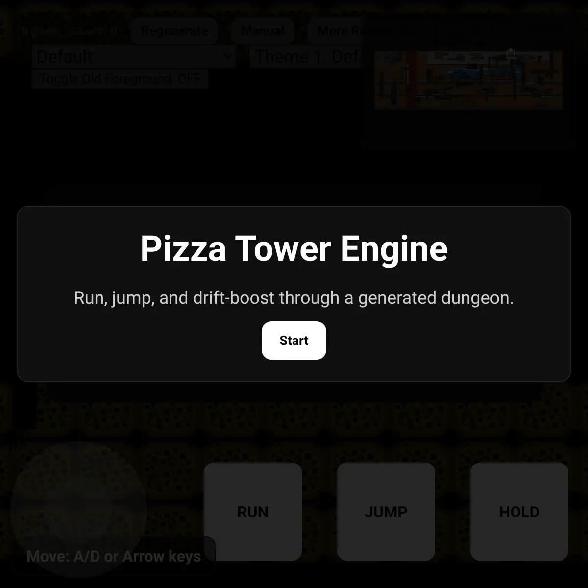 the project is loading