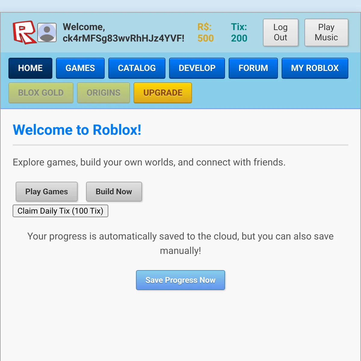 the project is loading