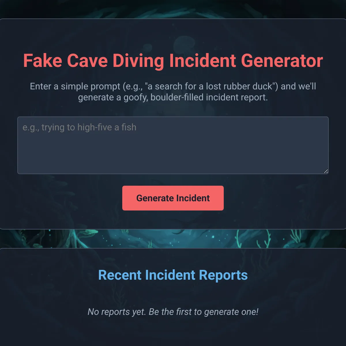 the project is loading