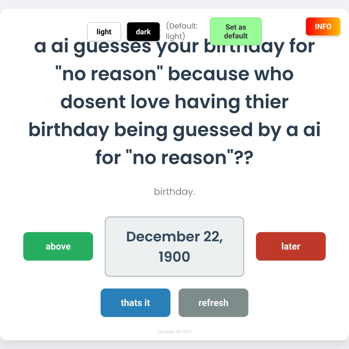 the project is loading