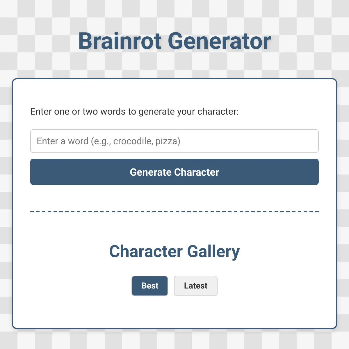Brainrot Generator