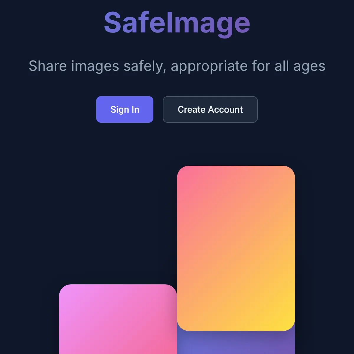 SafeImage - Age-Appropriate Image Sharing