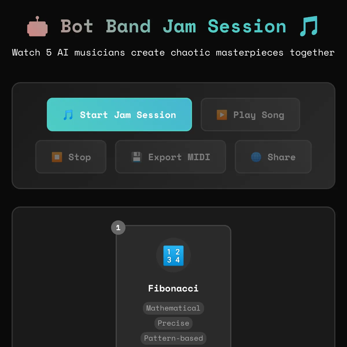 Bot Band Jam Session