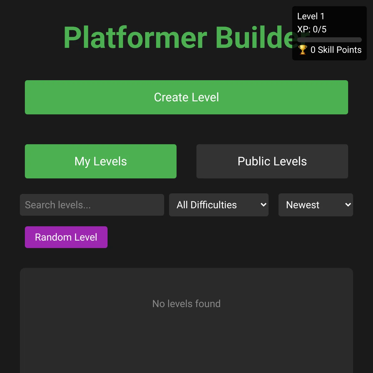 the project is loading