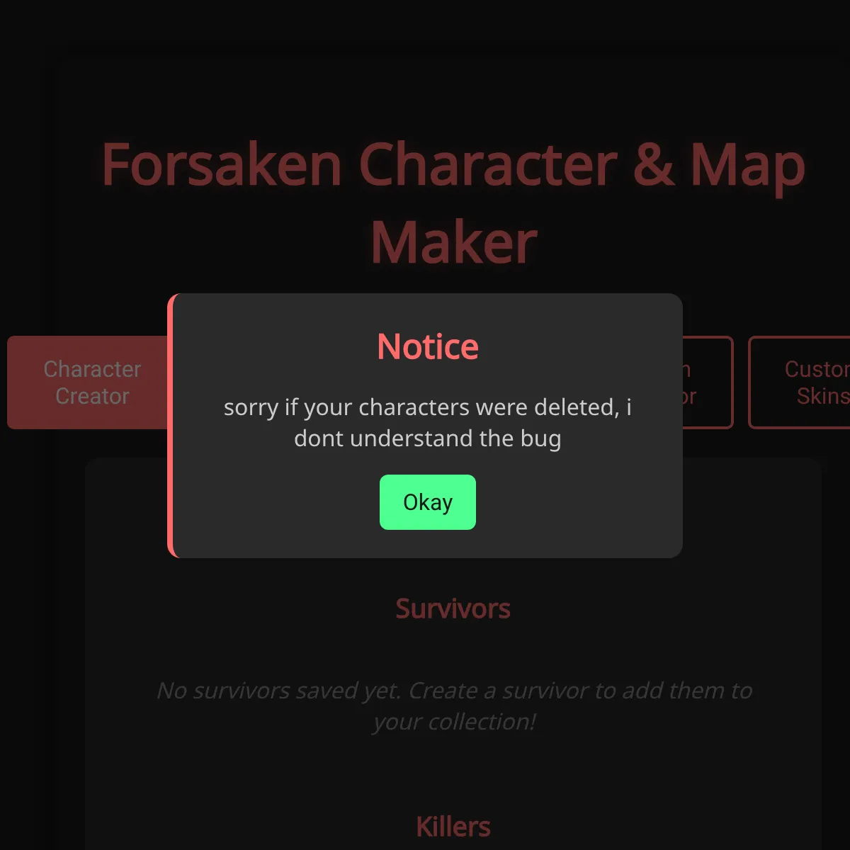the project is loading