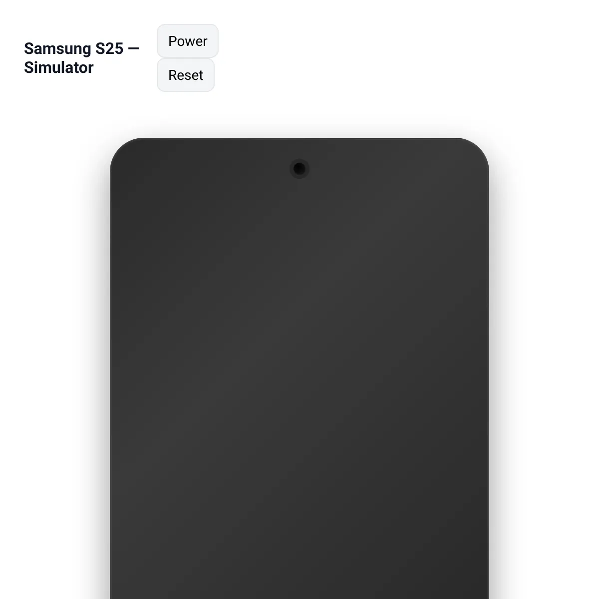 the project is loading