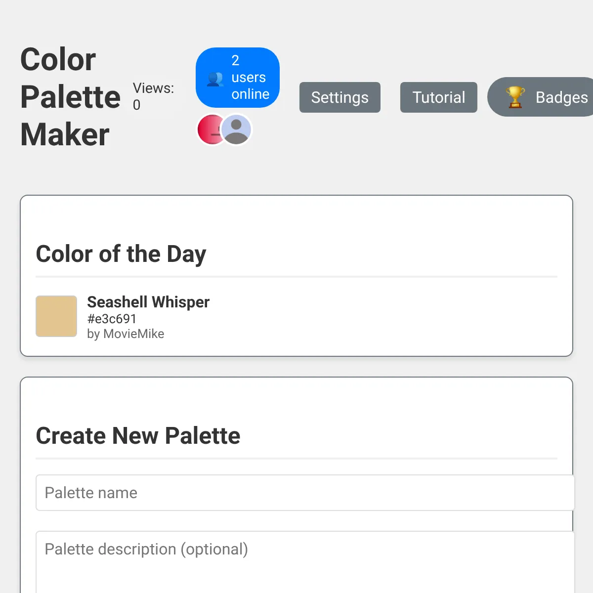 Color Palette Maker+