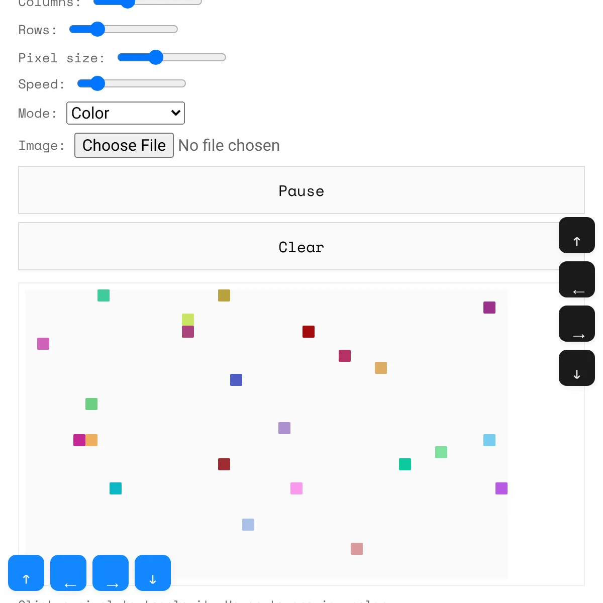 Random Pixel Field