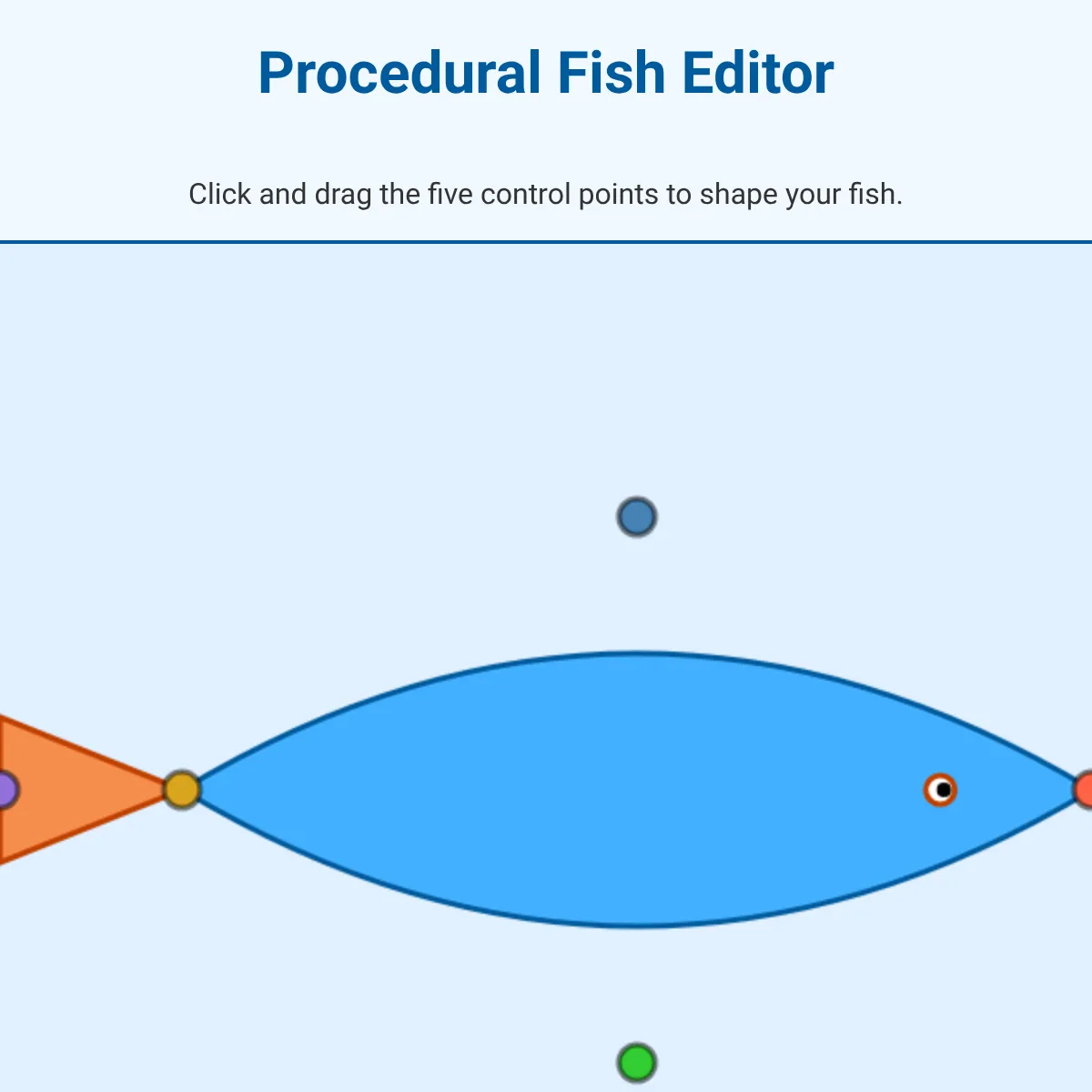Procedural Fish Editor