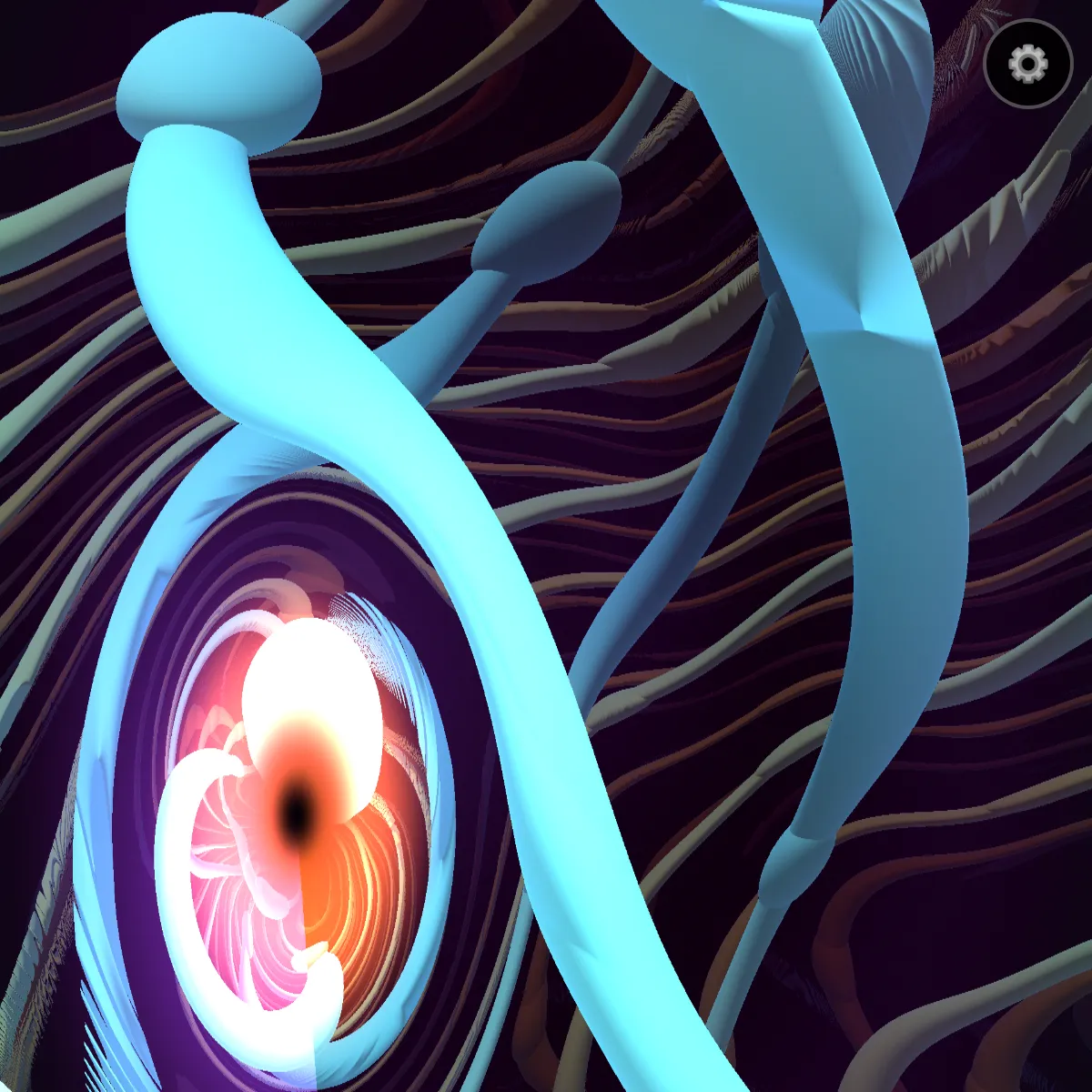 Void Realm 3D Shader Experiment - Interactive