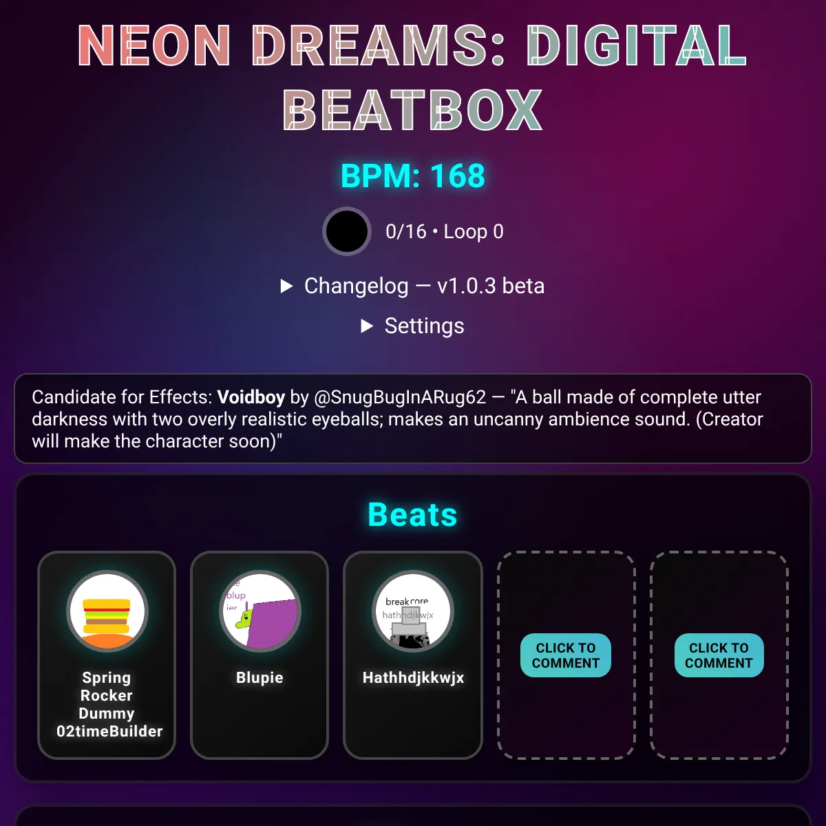 the project is loading