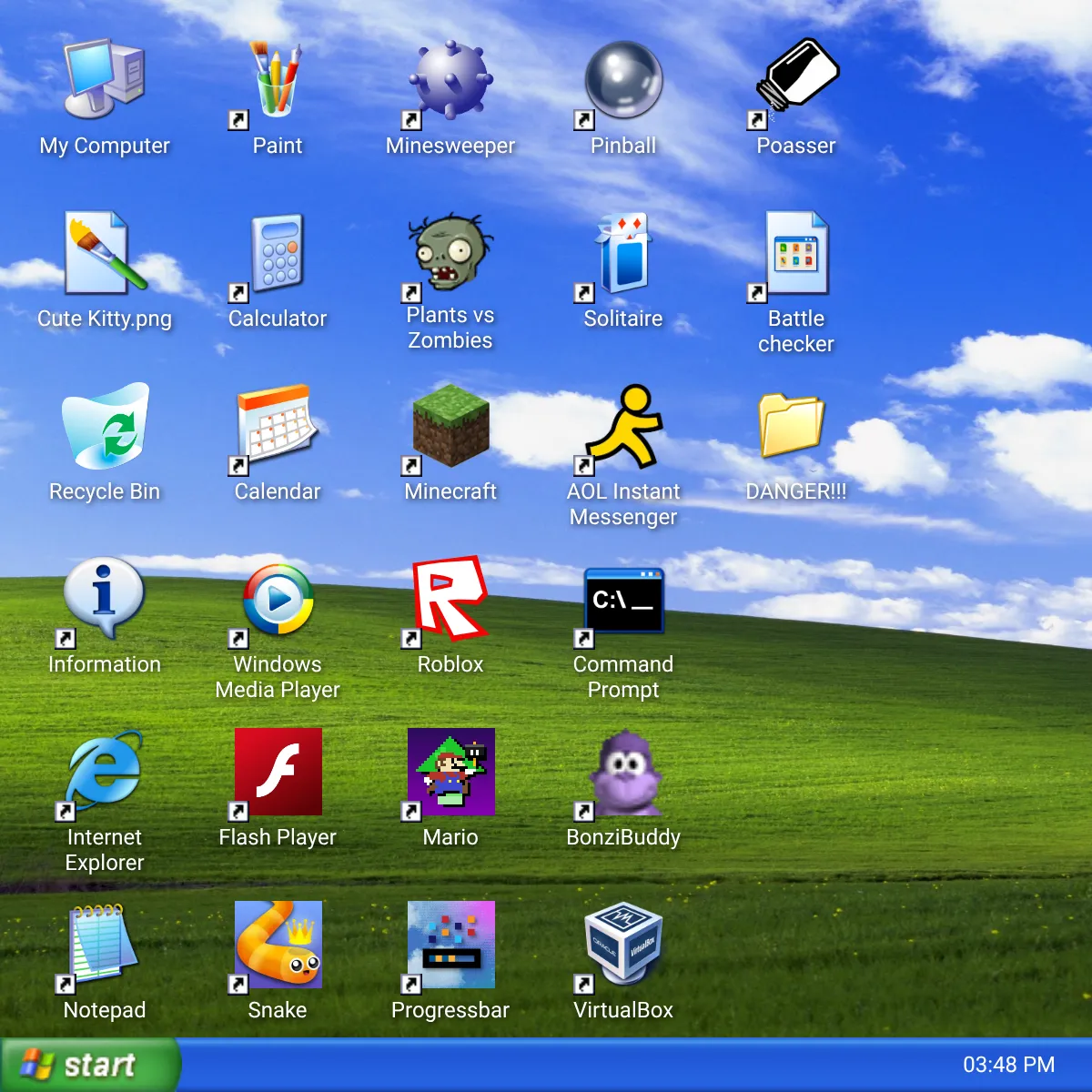 Windows XP Simulator with AI Internet