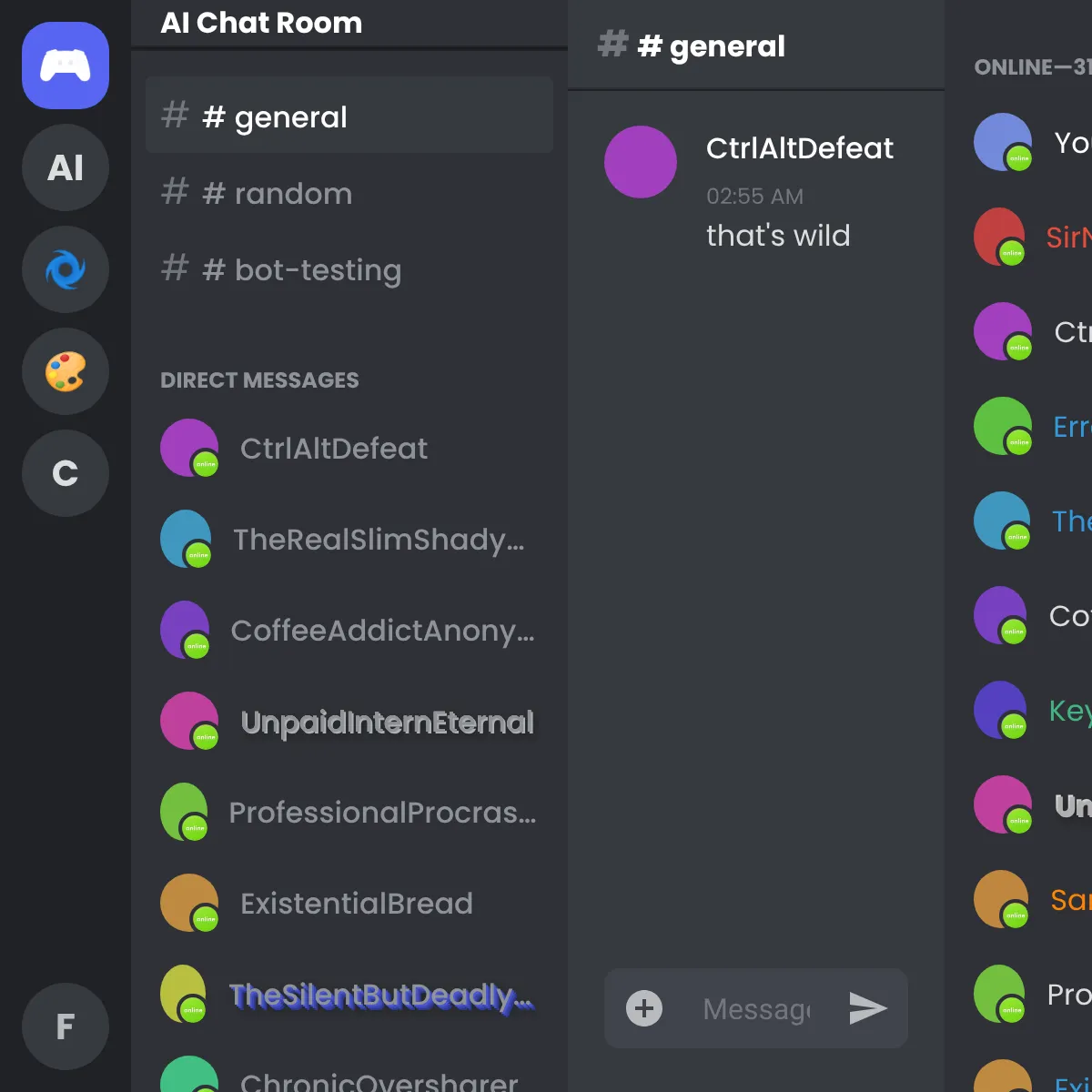 the project is loading