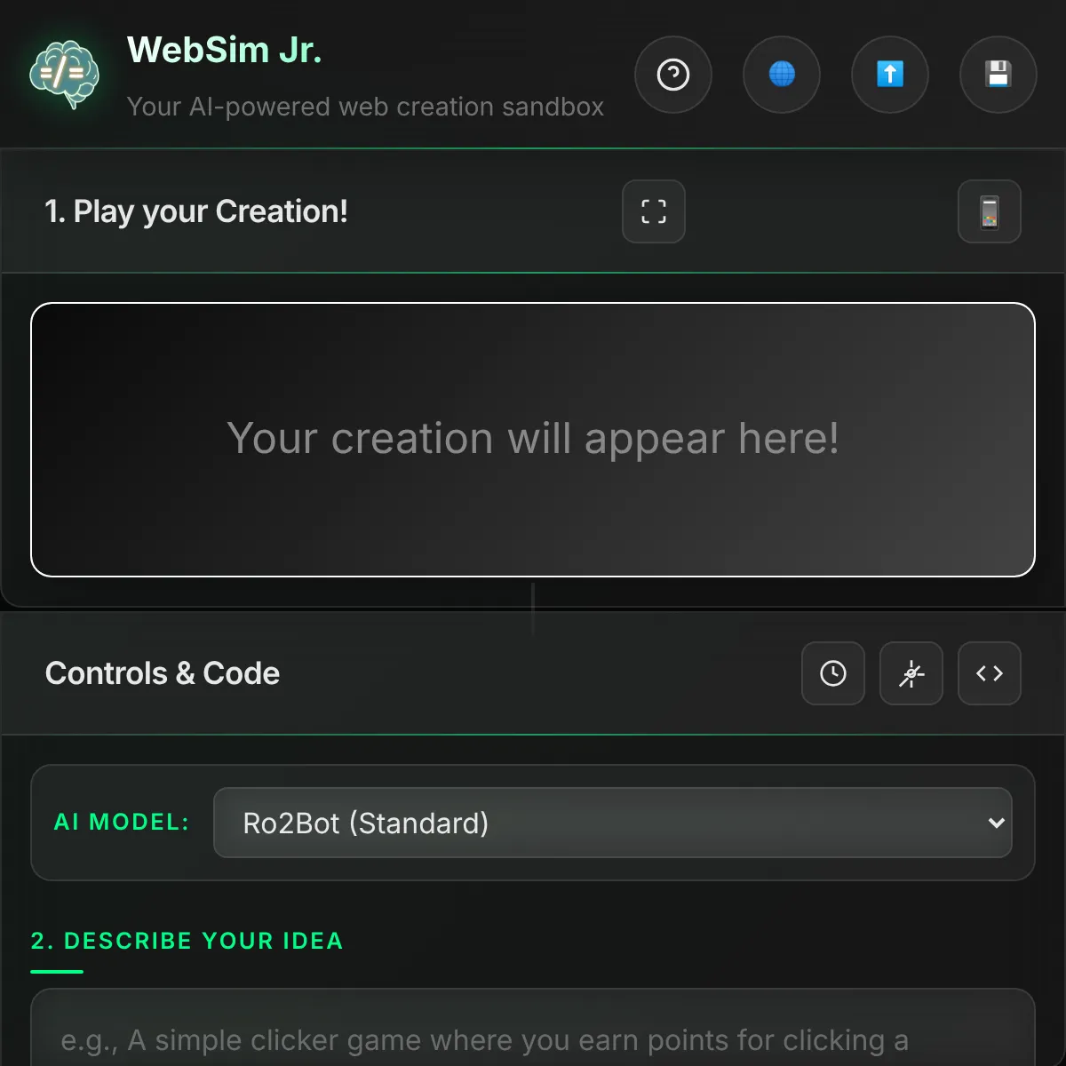 the project is loading