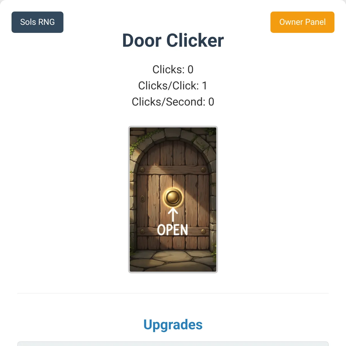 Door Clicker Game