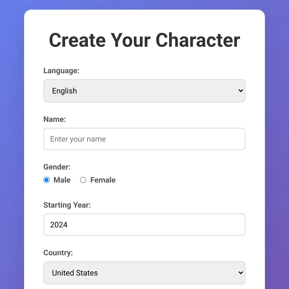 the project is loading