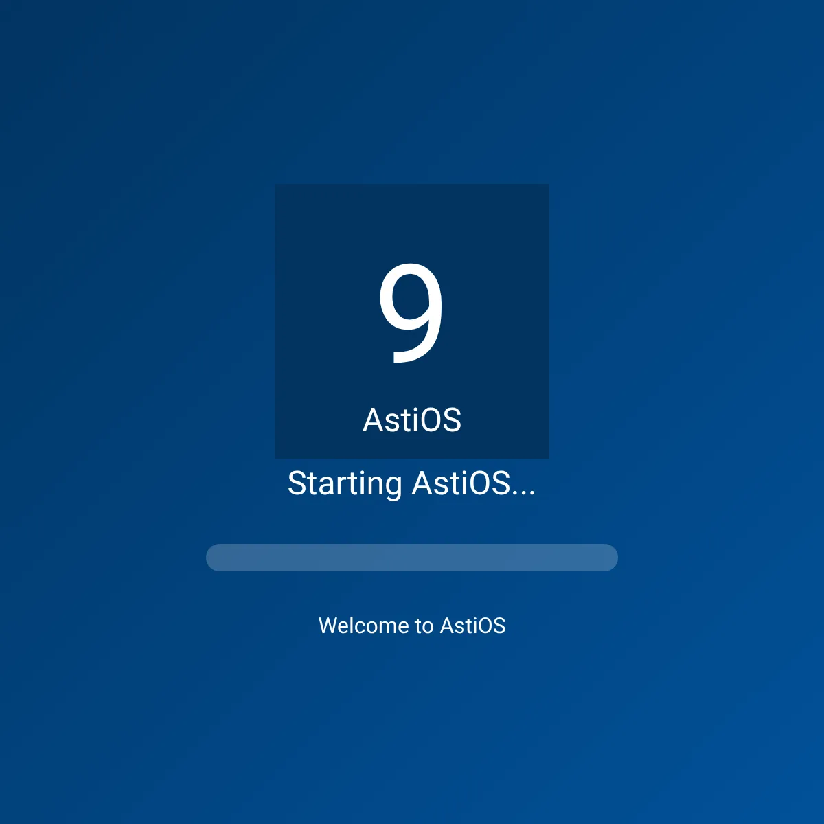 the project is loading