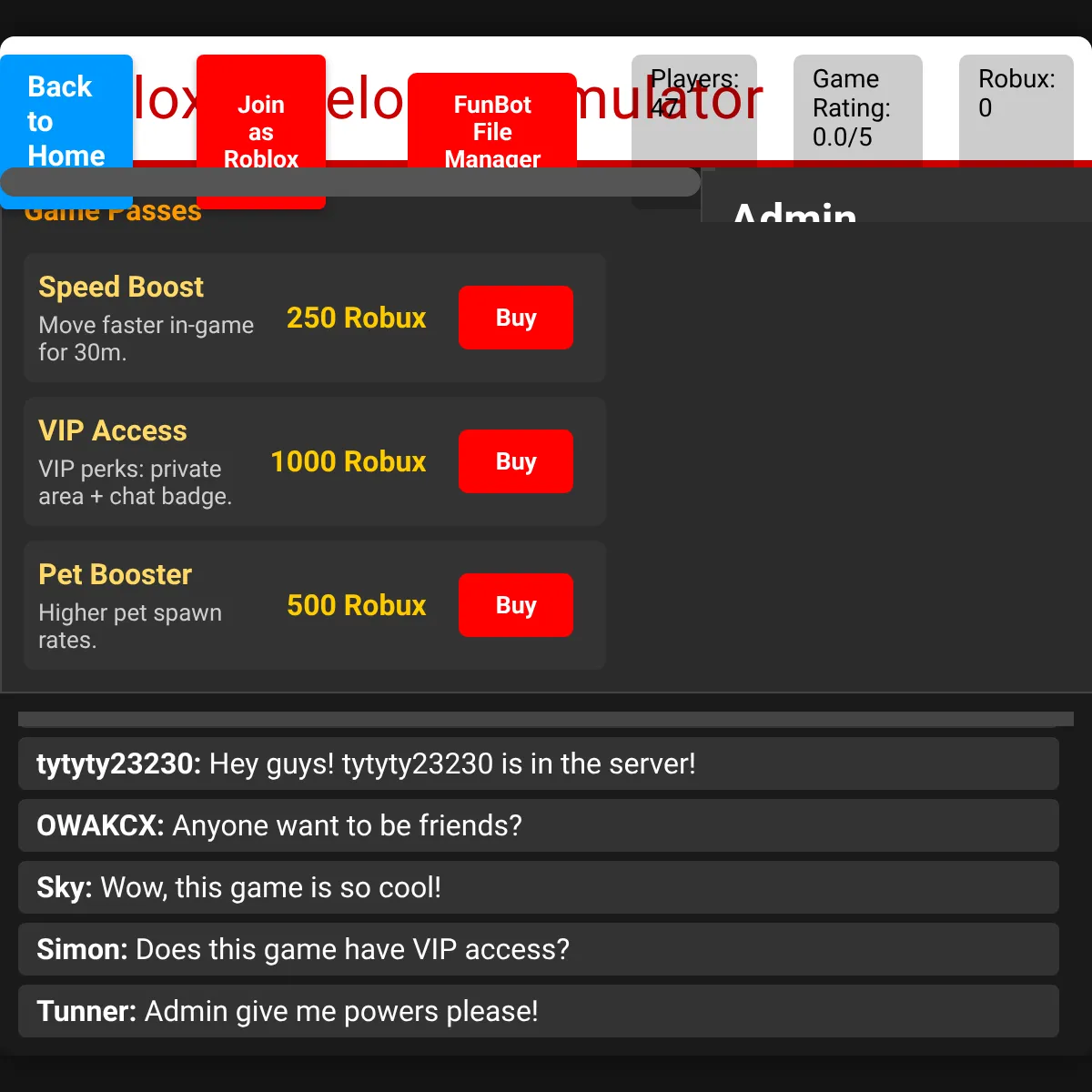 Roblox Developer Simulator