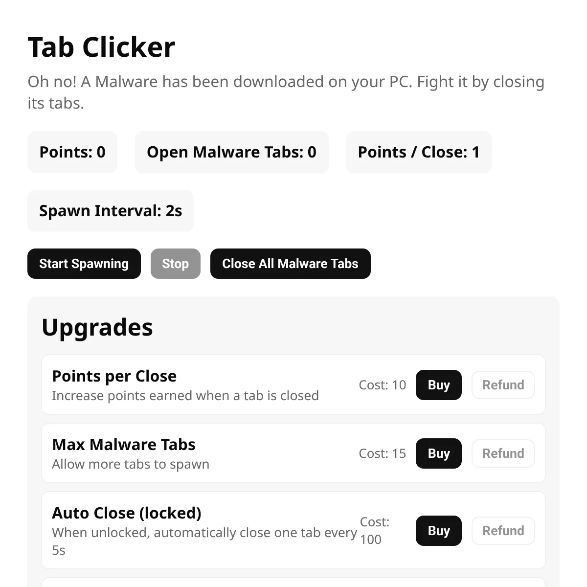Tab Clicker