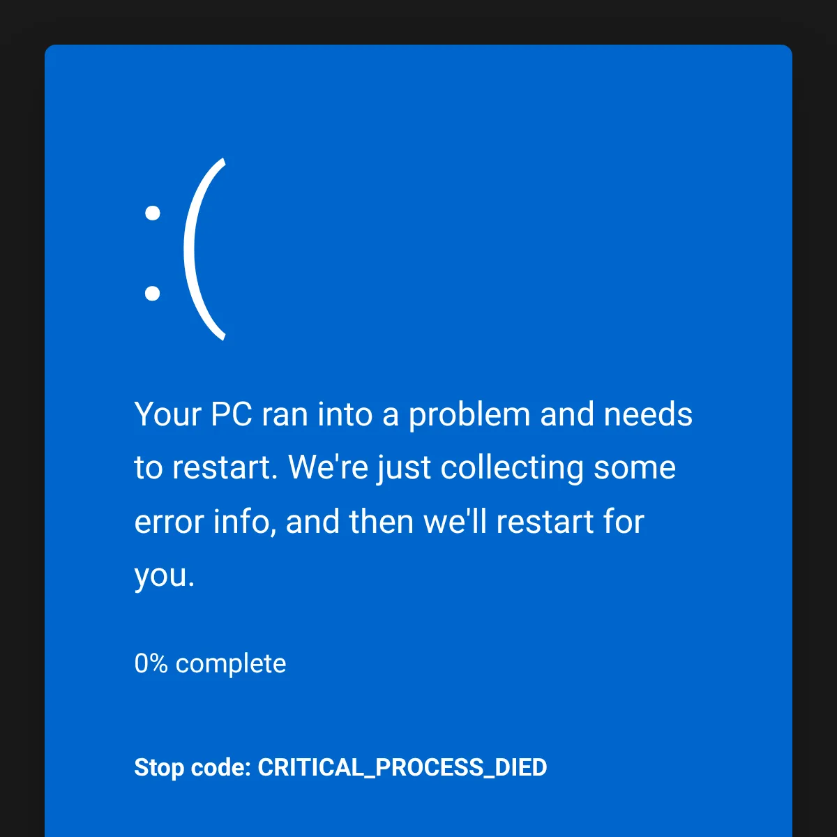 the project is loading