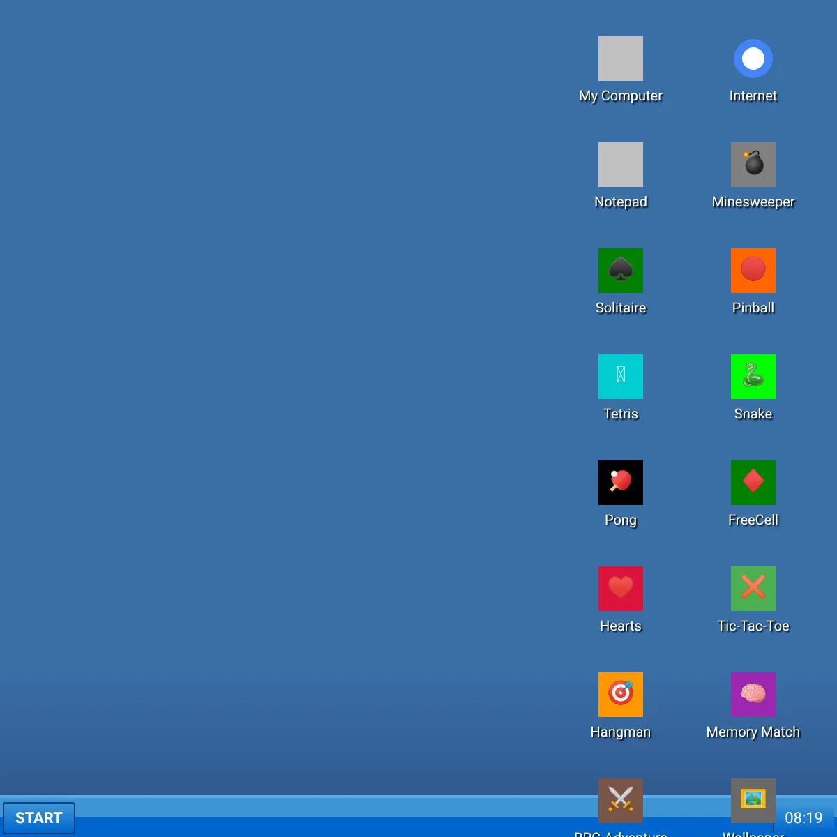 Windows XP Simulator
