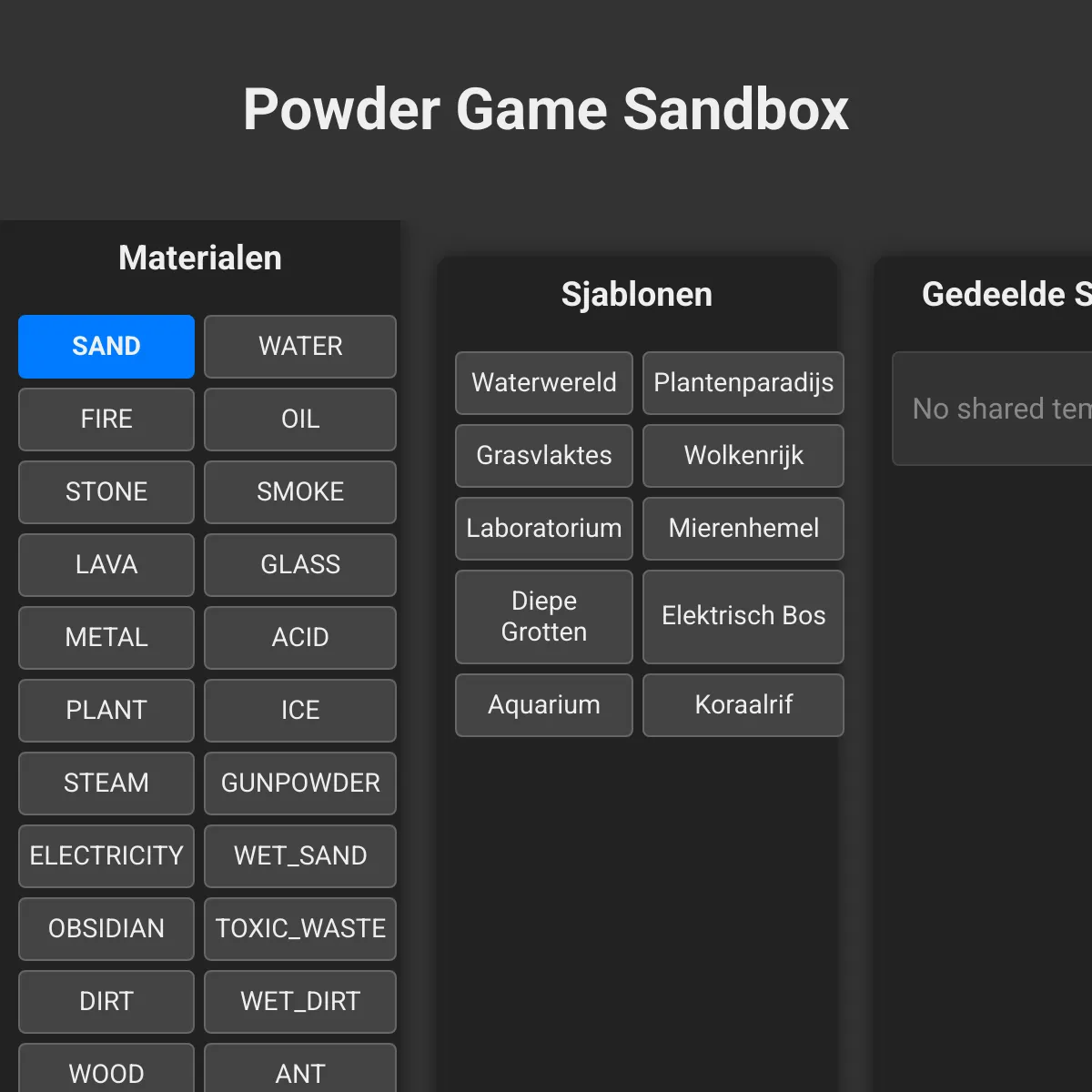 the project is loading