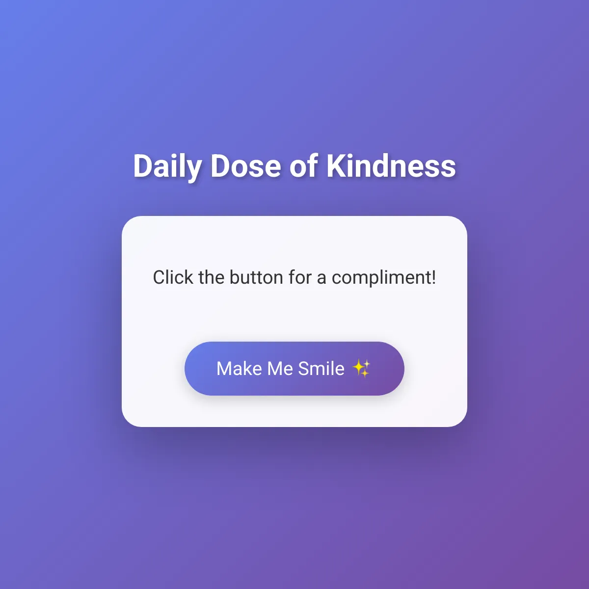 Random Compliment Generator
