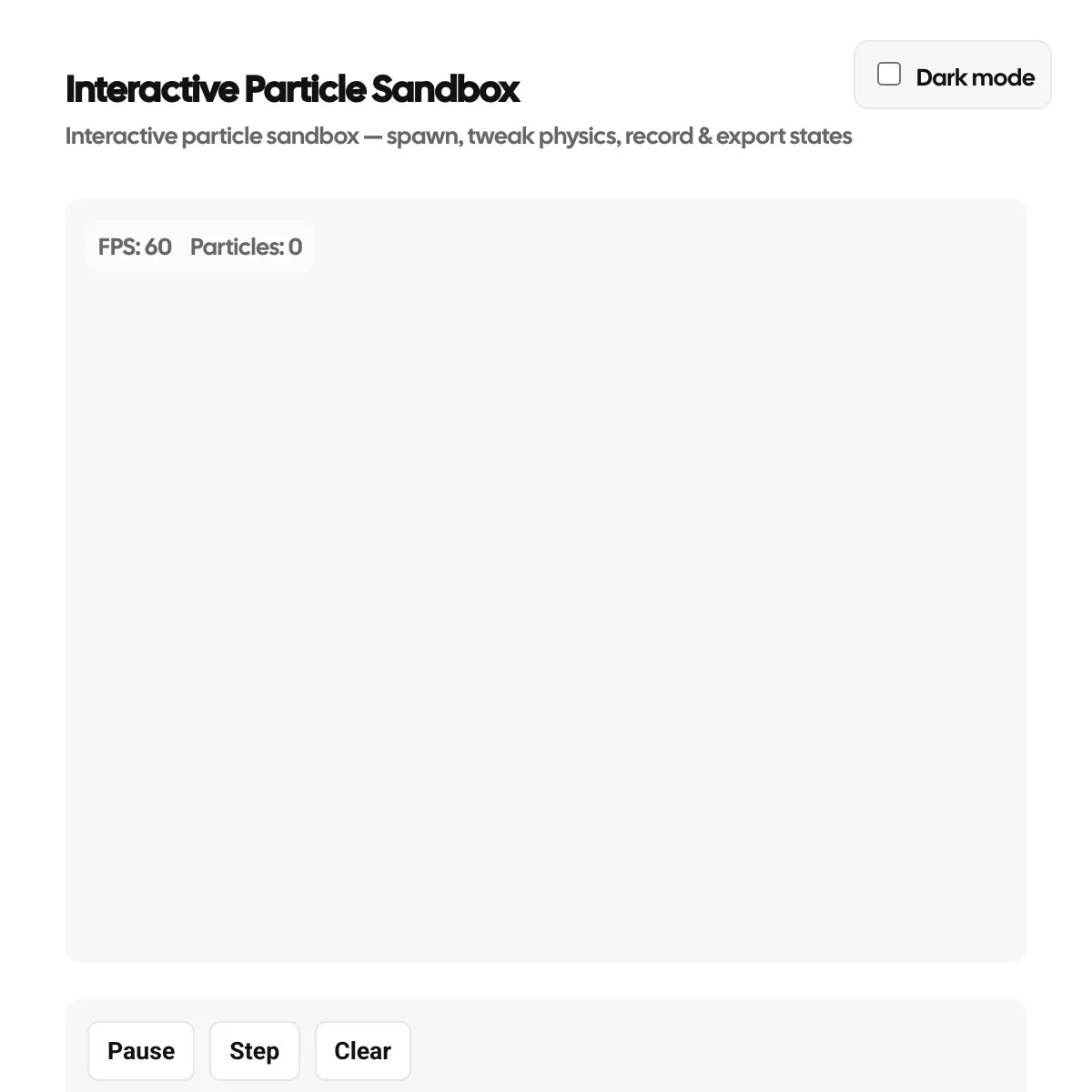 the project is loading