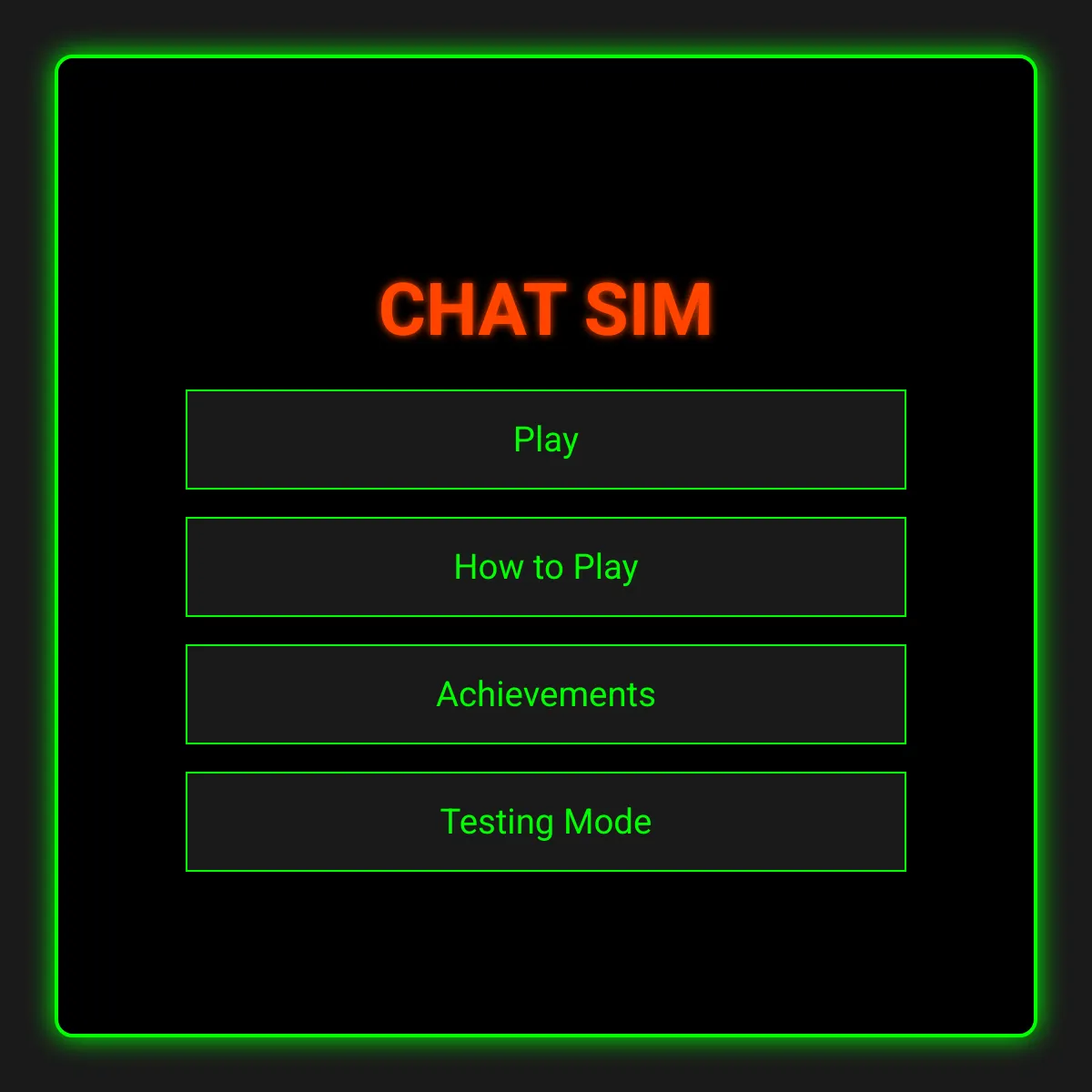 Chat sim