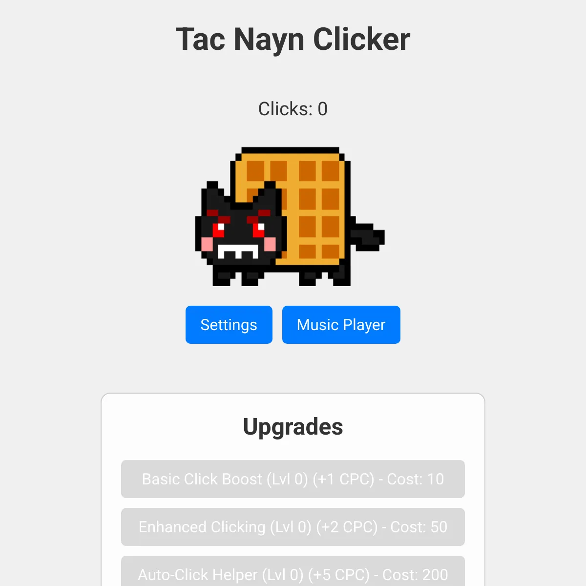 the project is loading