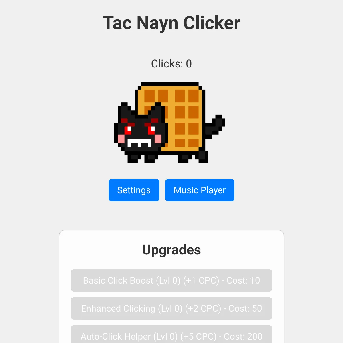 the project is loading
