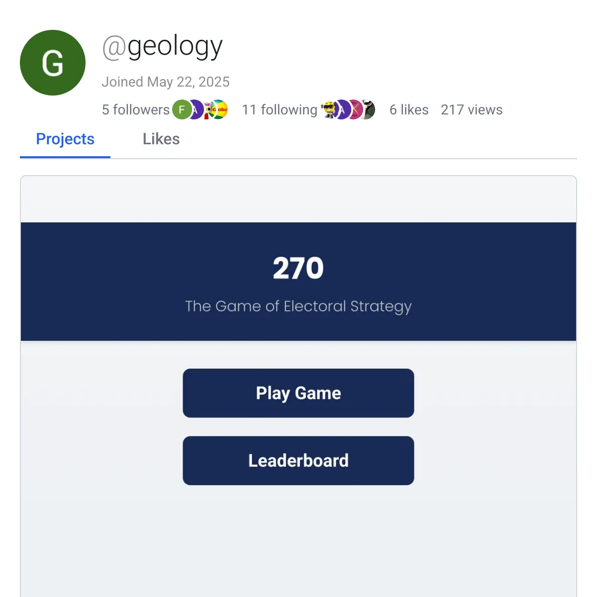 the project is loading