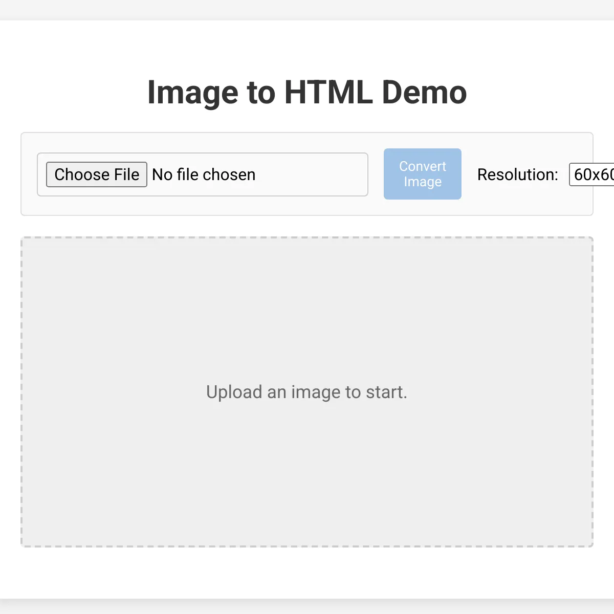 the project is loading
