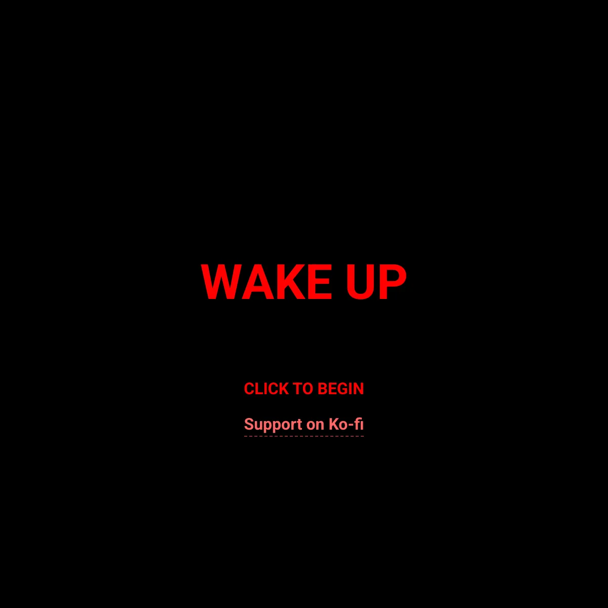 the project is loading