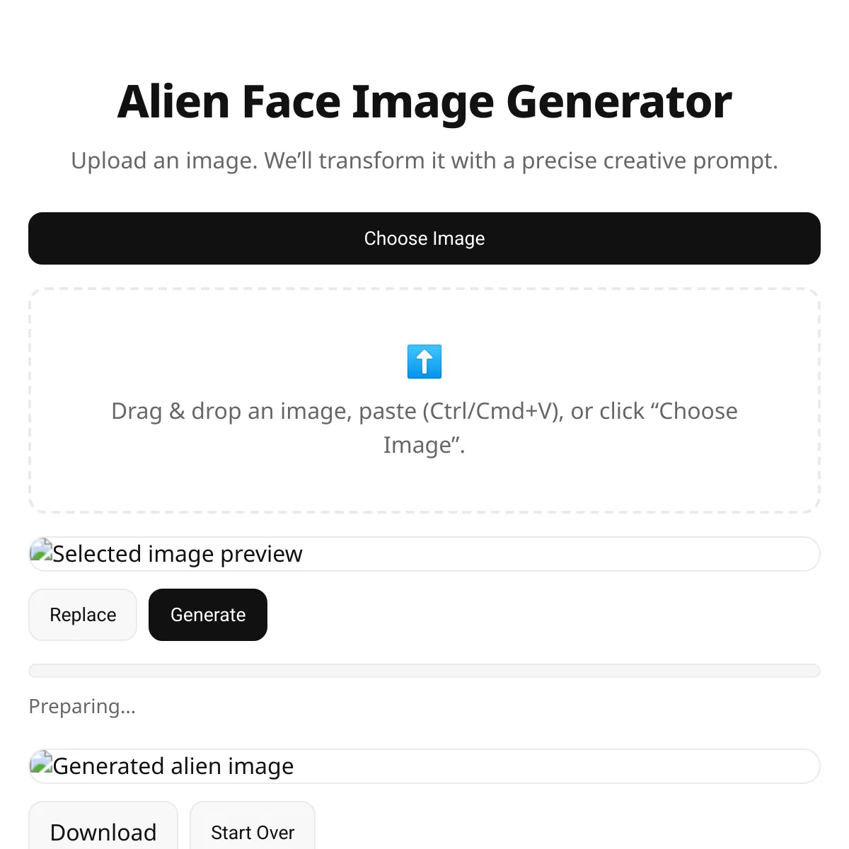 the project is loading