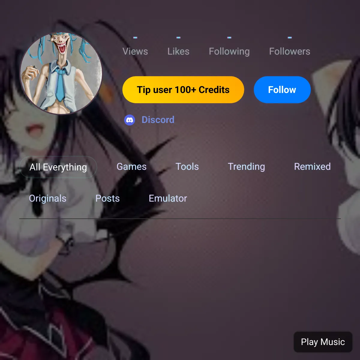 the project is loading